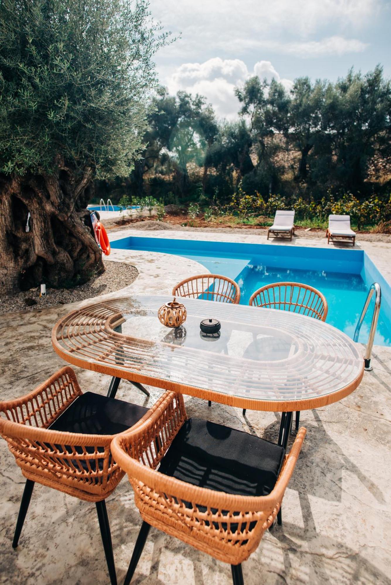 Villa Di Vino Apolpaina Экстерьер фото